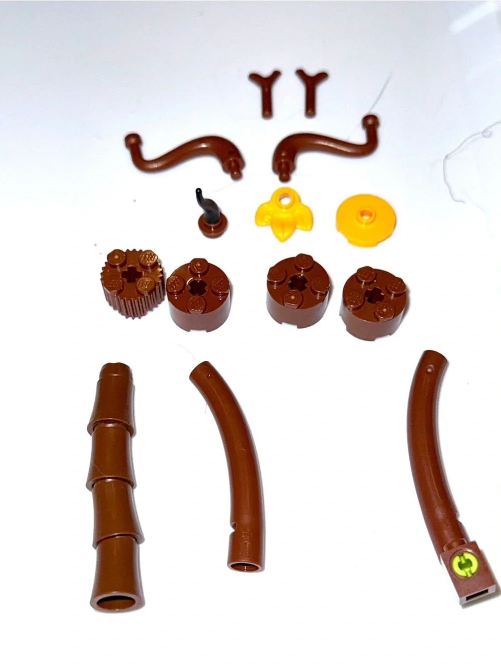 LEGO tree parts pieces vines plants twigs lot